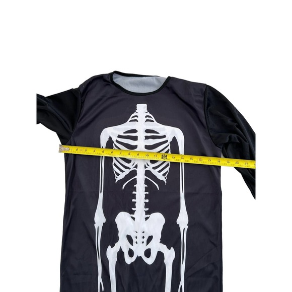 Casual Mini Gothic Dress With Skull Print Detail Sz M - Picture 5 of 6